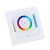 Smart Dimmer Light Switch, Dimmer Controller Wall-Mounted Touch Panel Controller for RGB RGBW RGB+CCT Dimmable Color Changing LED Strip Lighting DC12V-24V