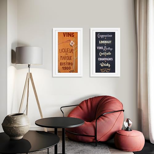 Picrit 14x24 Picture Frame 3 Pack, White Poster Frame, Display Poster 11 x 22 with Mat or 14 x 24 without Mat for Horizontal or Vertical Wall Mounting
