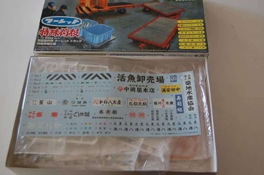 ターレー　　プラモデル　模型　アオシマ　築地市場 Amazon | 青島文化教材社 1/32 特殊荷役シリーズ No.01 ターレー