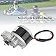 BuyWeek Getriebemotor, MY1016Z 24V 350W Reduktionsmotor 3000RPM Bürstenmotor Aluminium Kupfer Gleichstrommotor Reduktion Elektromotor für Motorrad Elektrofahrrad