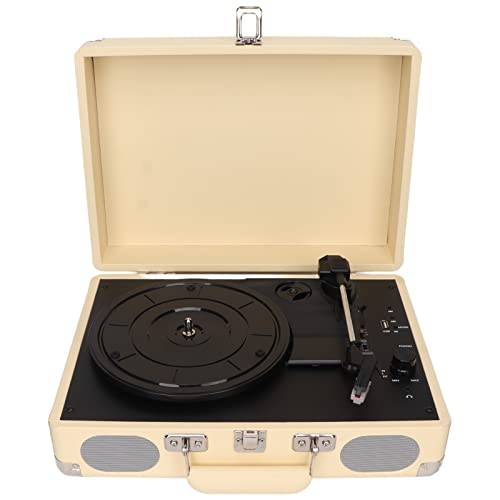 Tourne-Disque Vinyle Valise, Platine Vinyle BT avec Haut-Parleur Stéréo HiFi, Platine Vinyle 3 Vitesses pour Disques… - Les Beatles, Paul McCartney, John Lennon, RIngo Starr, George Harrison Tourne-Disque Vinyle Valise, Platine Vinyle BT avec Haut-Parleur Stéréo HiFi, Platine Vinyle 3 Vitesses pour Disques… – Image 7