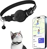 Collar rastreador de gatos, rastreador GPS en tiempo real 2026, sin tarifa mensual, lindo rastreador de mascotas para gatos pequeños, perros, mascotas, seguimiento mundial en tiempo real, funciona con