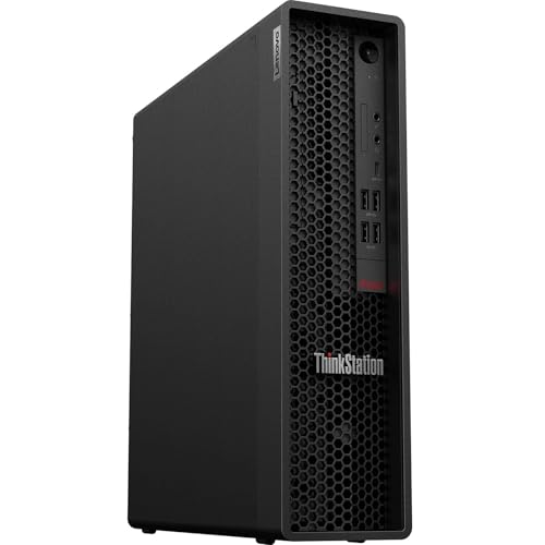 Lenovo Desktop-PC ThinkStation P340 SFF, Prozessor Core i5-10400F, RAM 16 GB, SSD 512 GB NVMe, Grafikkarte Quadro P400, Win 11 Pro (überholt)