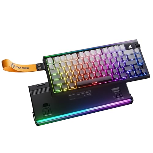 Amazon | ATTACK SHARK R85HE ゲーミングキーボード 有線 ラピッド