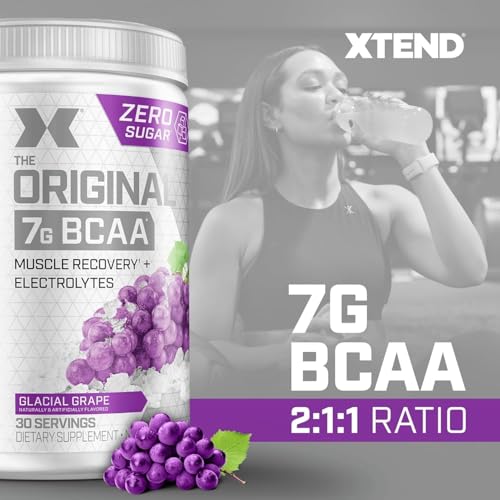 Xtend Original BCAA Powder 7g BCAA and 2.5g L-Glutamine, Sugar Free Post Workout Muscle Recovery Drink with Amino Acids for Men & Women, 30 Servings - Image 3