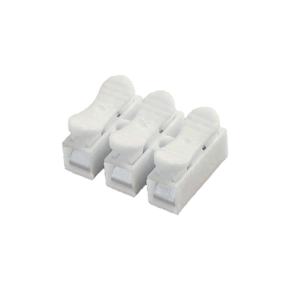 POWER CONNECT 3-Way Push Fit Connector (SET OF 100 Pieces) | 3-Way Quick Push Type Lock Electric Wire Connectors for Cable Lock Push Connector Terminals (SET OF 100 Pieces)-image-3