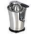 RGV Arancia Express Spremiagrumi Elettrico Semi Professionale Piccolo e Compatto Automatico con Leva, Microswitch di Sicurezza e Beccuccio Antigoccia, 160 W, in Acciaio Inox Inossidabile