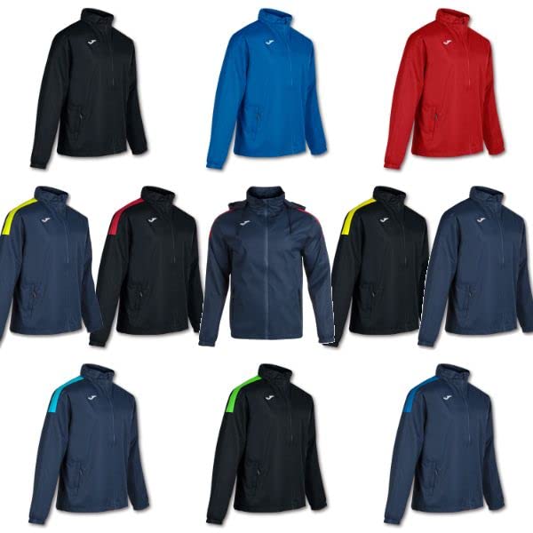 Veste Joma Trivor bleu marine grand confort coupe-vent léger taille XXXL