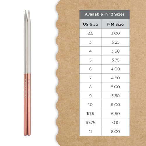 Image of Knitter's Pride Rosemist Normal Interchangeable Circular Needles 5 inch inch (13cm) - US Size 2.5 (3mm)