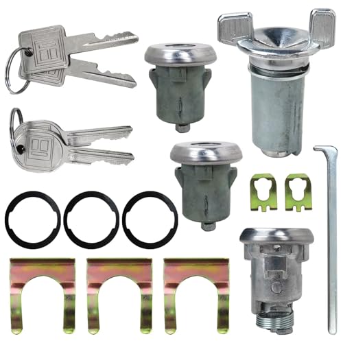 Upgraded 607893 + 608307 + 605533 Ignition/Doors/Trunk Lock Key Cylinder