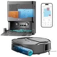 Lefant M210 Omni Robot Aspirapolvere Lavapavimenti con Rullo 20000Pa Anti Groviglio, Aspirapolvere...