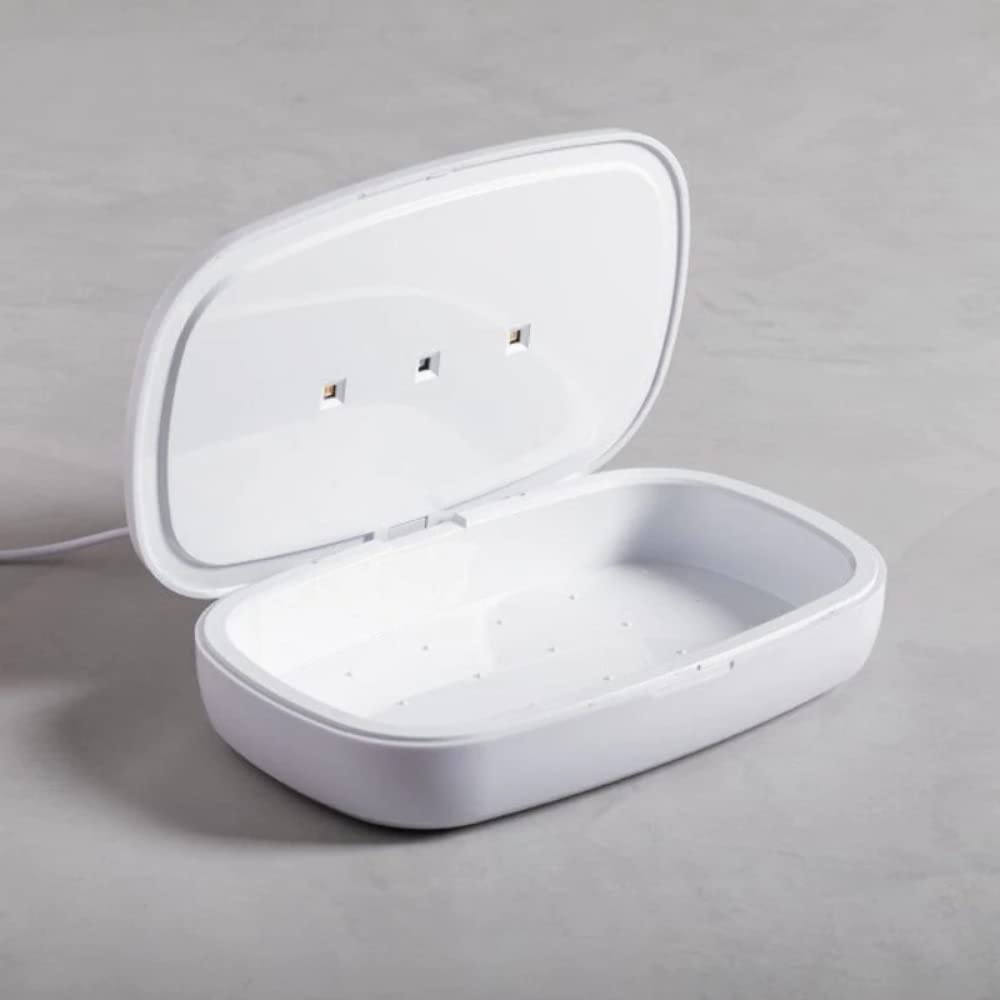 S1419832 Sterilizzatore UV Caricabatterie Senza fili, Bianco