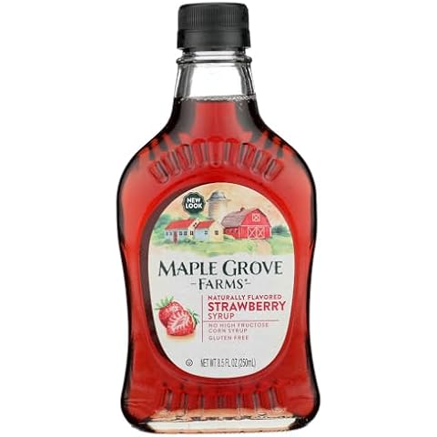 Maple Grove Farms Strawberry Syrup Cover