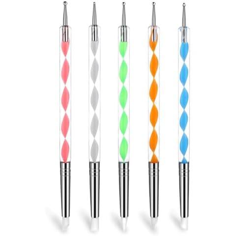 5PCS Dual-Ended Nail Art Tools Set Cover