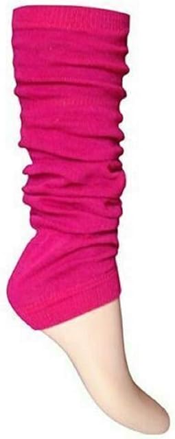 Kids Girls Plain Leg Warmer Girls School Dance Wear Legwarmer Tutu Fancy