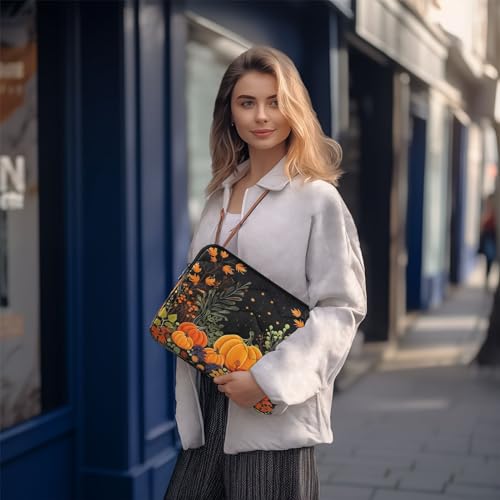 Funda para portátil 13-14 pulgadas con diseño otoñal impermeable miniatura 7