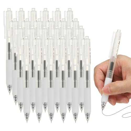 Patikil Bolígrafos Gel 0.5 mm, Pack 24 Tinta Negra miniatura 1