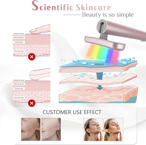 red-light-therapy-for-face 7 in 1 led light therapy eye equipment for skin care at home red light therapy face massager skin rejuvenation light