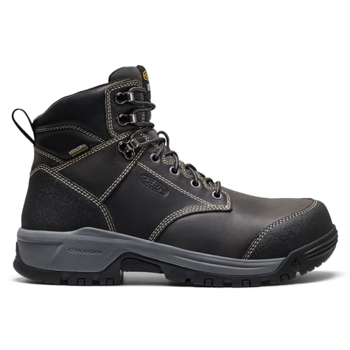 Image of KEEN Utility Men's Evanston 6 inch Composite Toe Waterproof Leather Durable Construction Work Boots