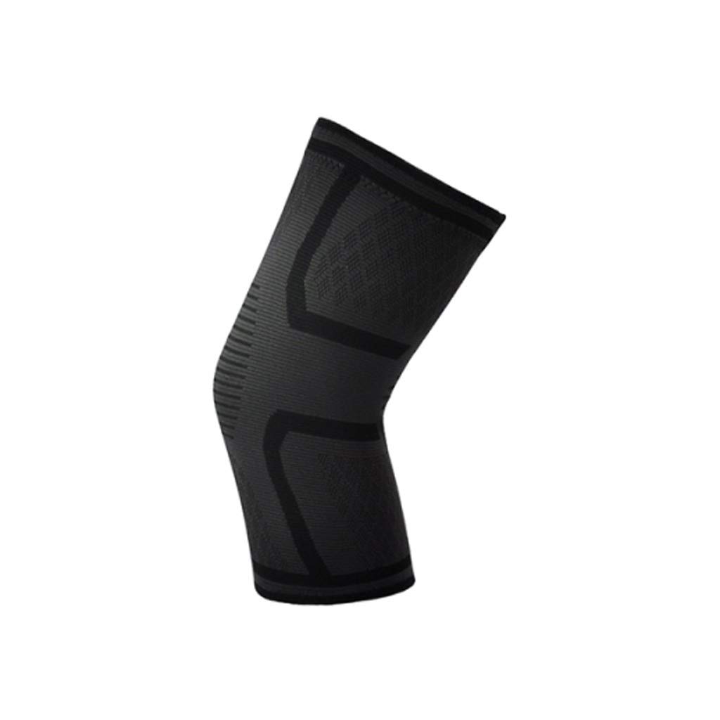 Ginocchiere Sportive Antiscivolo, Supporto 1 Paio, Elastiche, in Maglia, protettive per Corsa, Ciclismo, Manicotto in Nylon per Basket e pallavolo