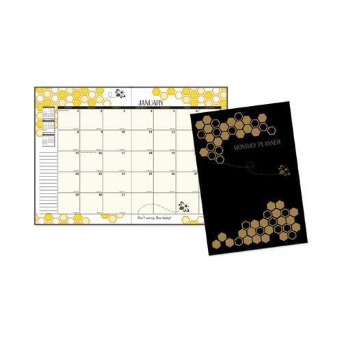 House of Doolittle Calendario mensile 2025, a nido d'ape, 17,8 x 25,4 cm, da gennaio a dicembre (HOD26602-25)