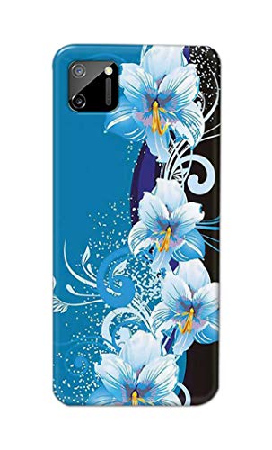 Image of PRINTFIDAA Beautiful Floral Design Printed Designer Hard Case for Realme C11 (2020) (6.5 inch) Back Cover -(e) RPM1006