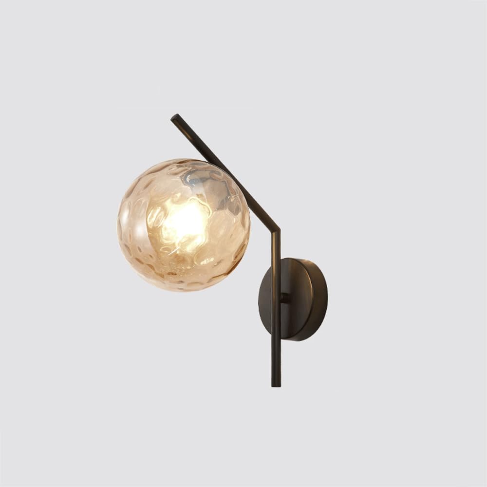 SXSCARKX European Living Room Bedroom LED Wall Lamp Study Stair Decoration Lights Luxury Individuality Ball Sconces Modern Mounted Lighting Fixture
