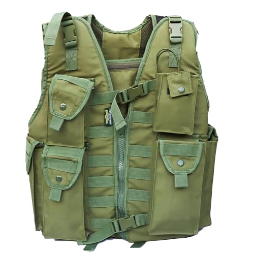 Image of Azad tactical vest for ary with stuff oragnizer and poches