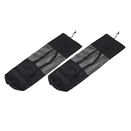 KICHOUSE 2Piezas Bolsa Yoga Almacenamiento Transpirable y Durable Llevar de Yoga y Accesorios y Práctico
