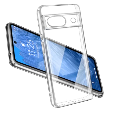Peipeizi Google Pixel8a ケース クリア ピクセル8a 耐衝撃 薄型 カバー TPU 透明 携帯カバー 薄型軽量 スマホカバー 人気 衝撃吸収 全面保護 黄ばみ防止(透明)