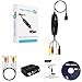 Audio Video Grabber USB2.0, adaptador de video para edición, digitalización Hi8 VHS...