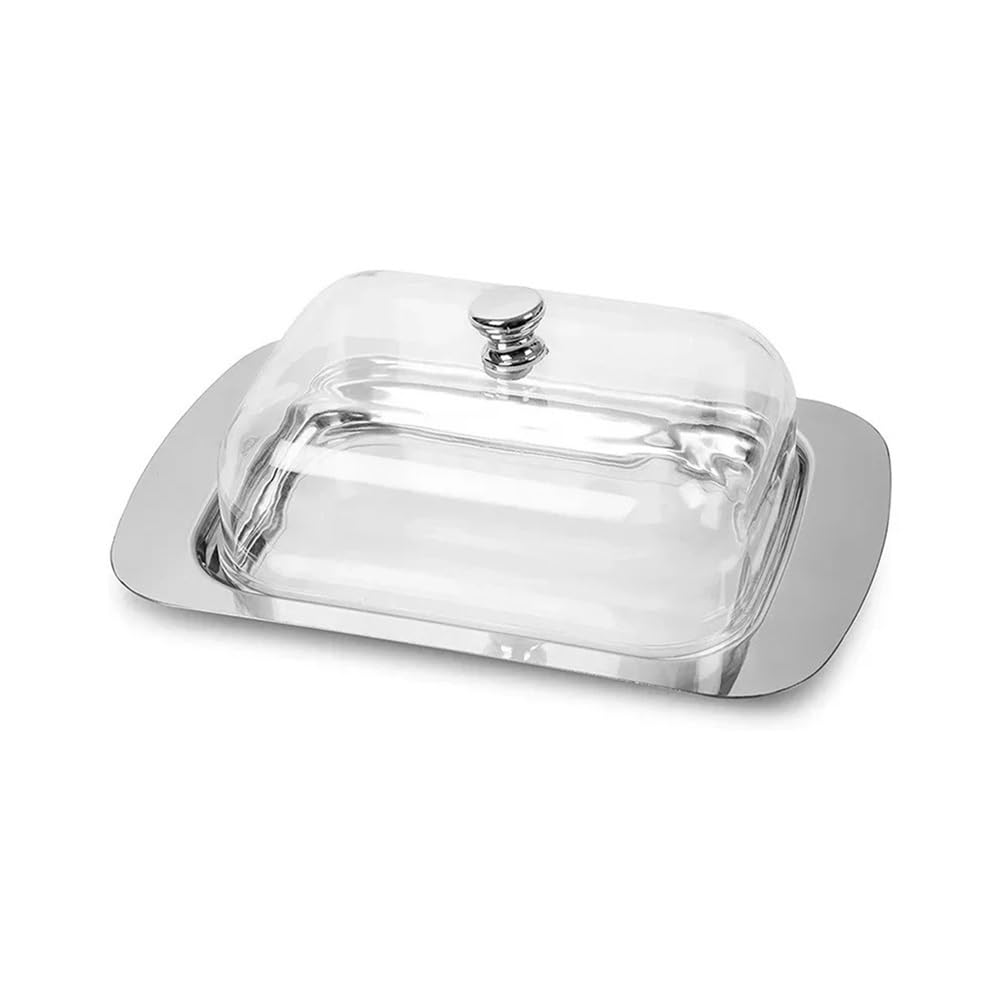 Cuisine Boîte de rangement beurre Beurrier en acier inoxydable