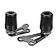 ZEXDDI passen für CB 750 CB750 Hornet 2024 CB 1000 CB1000 Hornet SP 2025 CNC Motorrad Rahmen Schieber Crash Protector Pad Fallschutz Hornet 750 1000 sp (Schwarz)