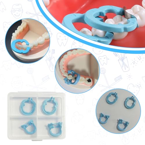 Ceonam CEM131 4-Piece Dental Rubber Dam Clamps Set thumb #4