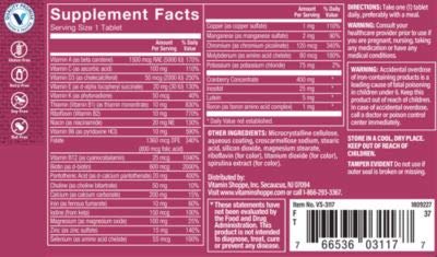 The Vitamin Shoppe One Daily Women's Multivitamin (60 Tablets) #TOP1