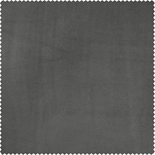 Image of HPD Half Price Drapes Cushion Cover 18 x 18 Heritage Plush Velvet - VPYC-161213-CC18PR - Pair, Destiny Grey