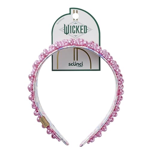 Wicked 2 Pearl Glinda Pink Headband - hair accessories for women and girls - gifts for her - Scunci by Conair