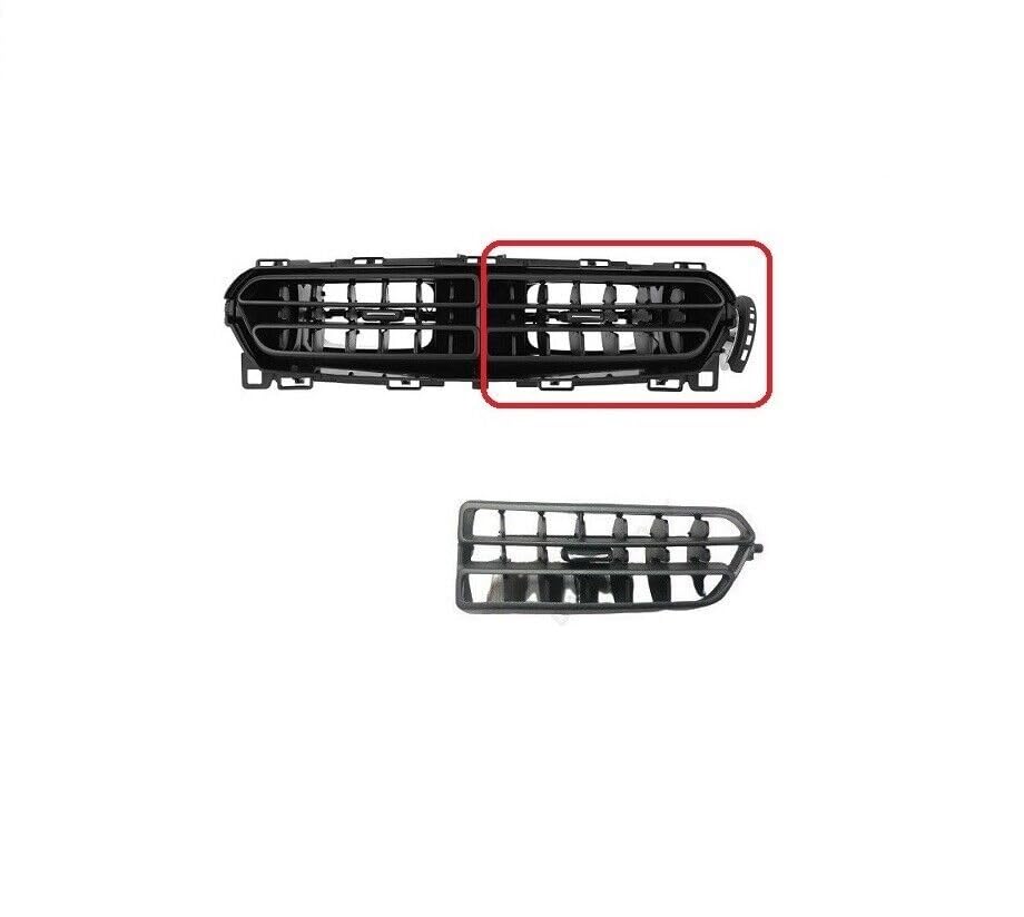 GuusCar wewnętrzna osłona grzałki wentylacyjnej do Peugeot 301 do Citroen C-Elysee środkowy prawy 96764769ZD