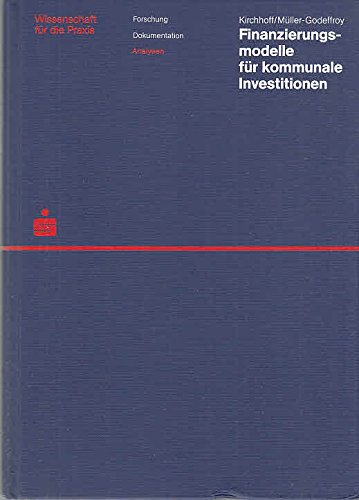 Finanzierungsmodelle für kommunale Investitionen