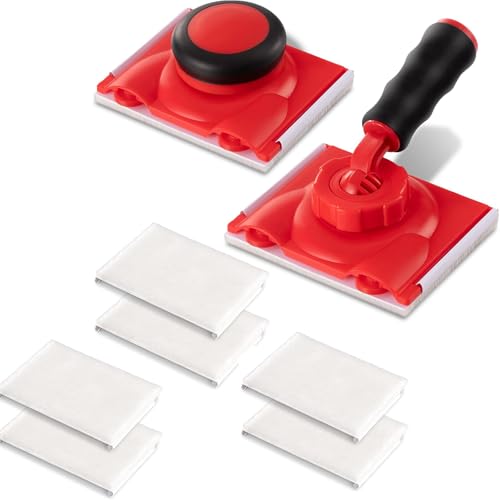 Cretosou Lot de 2 Tampon Peinture Outil de Coupe Bordure de Peinture, Coupe-Peinture Manuel &...