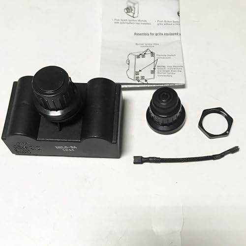 Image of BBQ Future Universal 5 Spark Generator Push Button Switch Electric Igniter Fit Grills with Up to 4 Main Burners Plus A Side Burner -Char-Broil Surefire Ignition Systems and Other