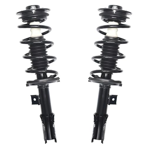 Image of Detroit Axle - 2.4L Front Suspension Strut Kit for 2010-2017 GMC Terrain, 2 Front Struts with Coil Spring 2 Rear Shock Absorbers 4 Sway Bar End Links Replacement