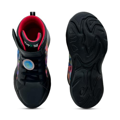 Image of KazarMax Hopits Kids Boys and Girls Ankle Length | High Top | Slip-on Sneakers Shoes | Lightweight | Outdoor Shoes Collection