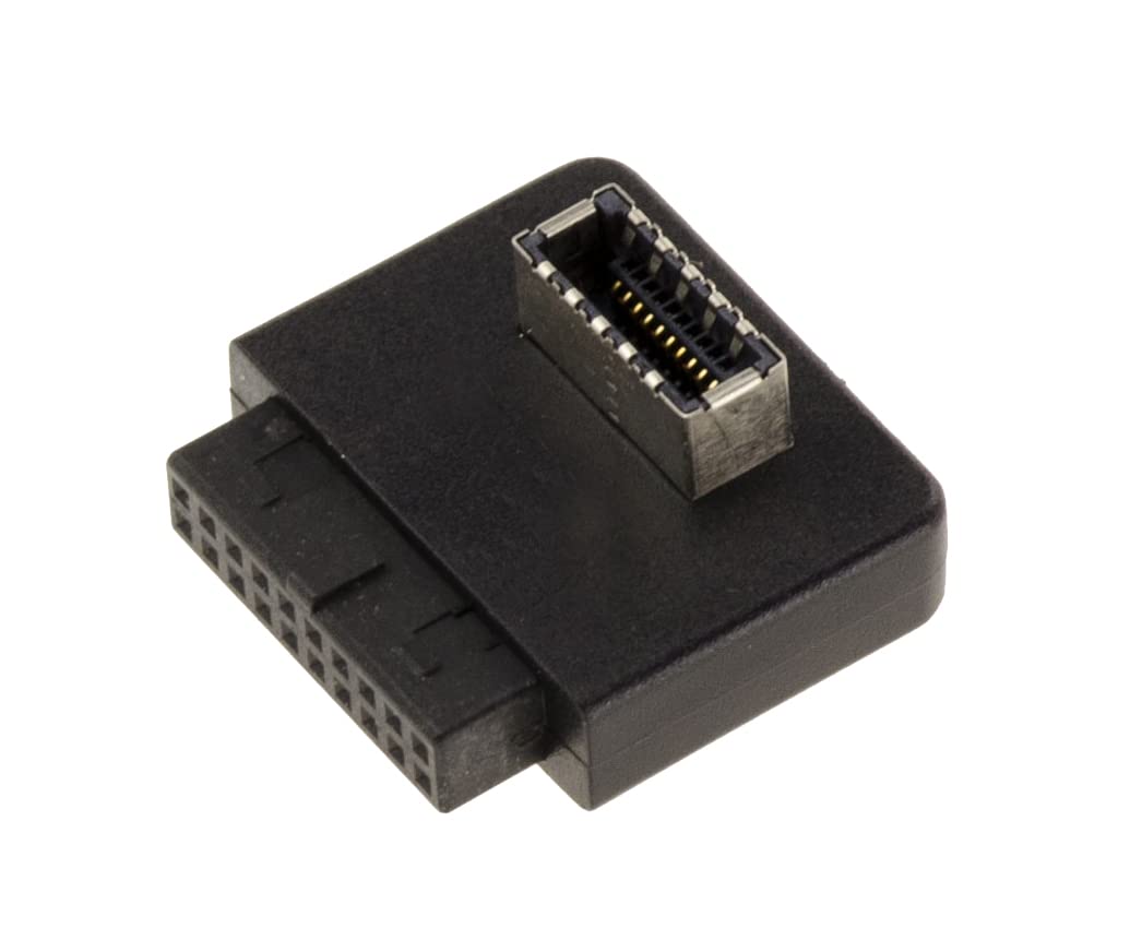 KALEA-INFORMATIQUE USB 3.1 20-pin type A adapter to internal USB 3.0 USB3 19-pin female connector.