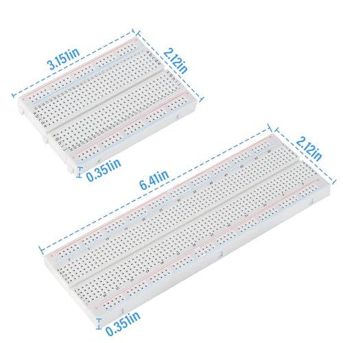 Solderless Breadboard Kit, 4 Boards with 120 Flexible Jumper Wires - Image 3