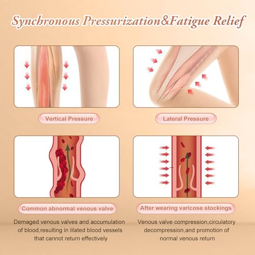 2 pairs medical compression pantyhose for women 20-30mmhg graduated support tight pants opaque footless