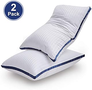 LIANLAM Pillows for Sleeping - [2 Pack] Hotel Quality Bed Pillows, Down Alternative