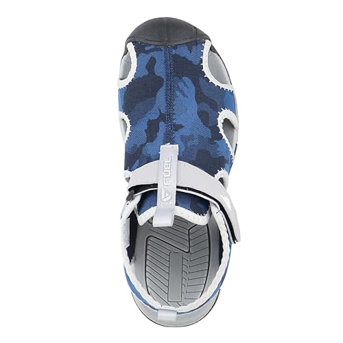 Image of FUEL Fisherman Sandals for Men Comfortable, Flexible & Breathable Stylish Casual Sandals Protective Bump Toe Perfect Outdoor Beach Anti-Skid Sports Footwear For Gents (Soldier-12)