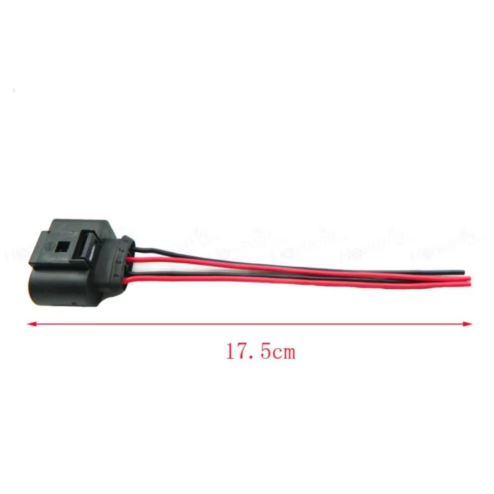 Kfz-Stecker für S4 4.2L 3.0T 2004-2016 und S5 3.0T 4.2L 2008-2016, Zündspulenstecker-Reparaturkabelbaumstecker 1J0973724 2011340 (10 Stück)