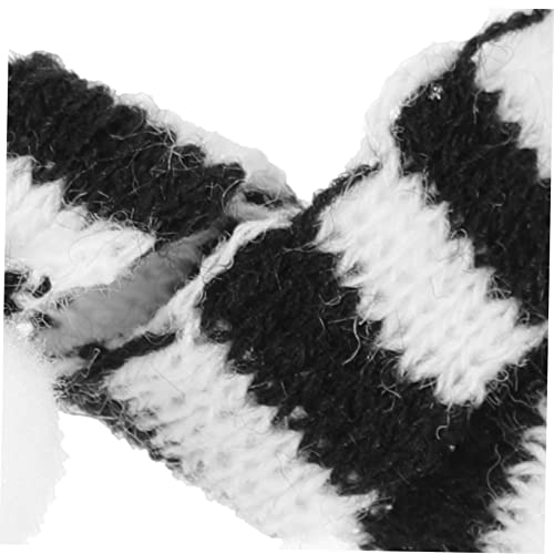 ULDIGI 5 Conjuntos De Mini Chapéu De Natal Capa De Garrafa De Champanhe Garrafa De Vinho Mini Cachec